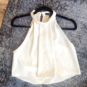 White Zara Halter Top